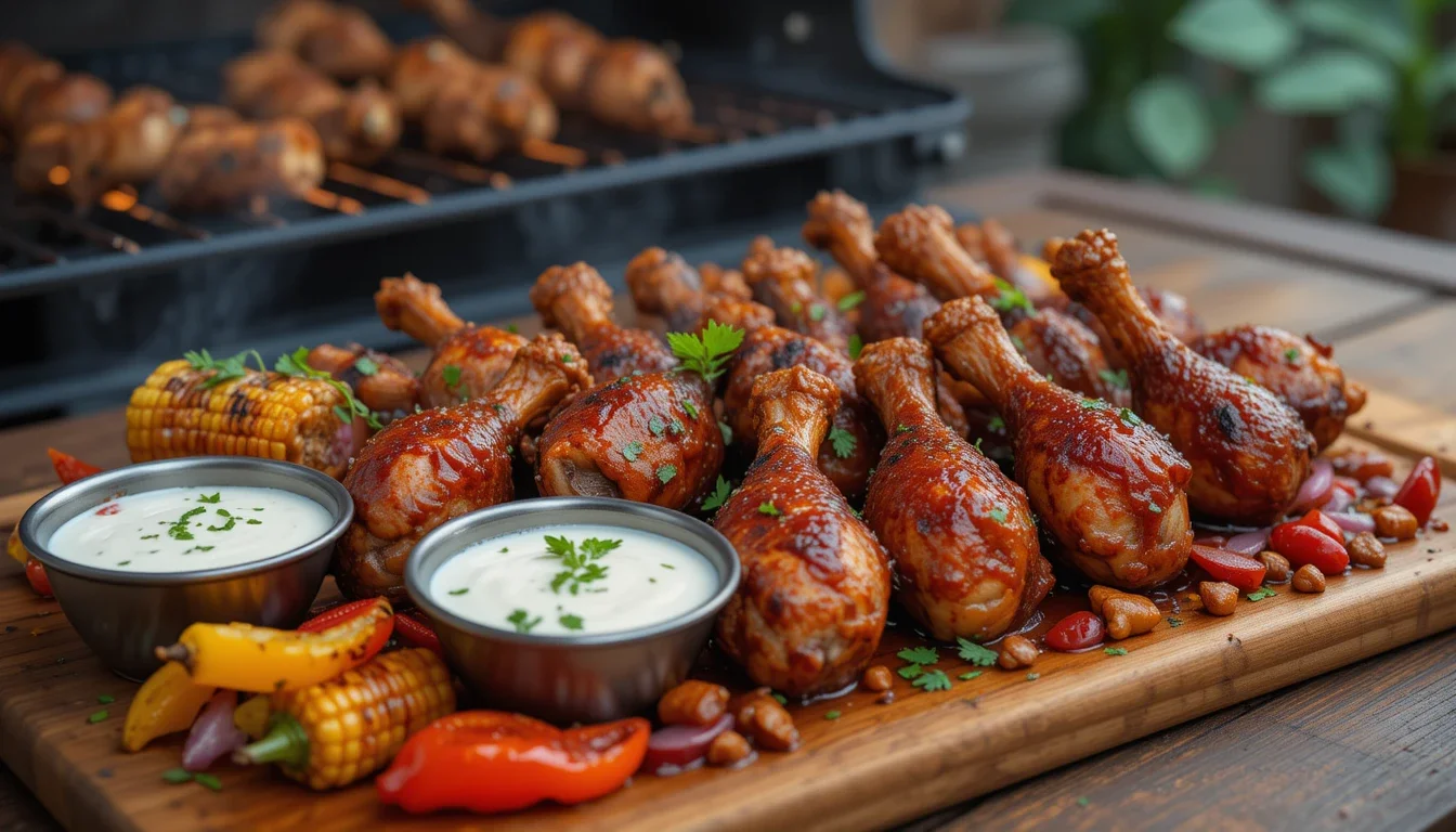 Smoked Chicken Drumsticks (3)