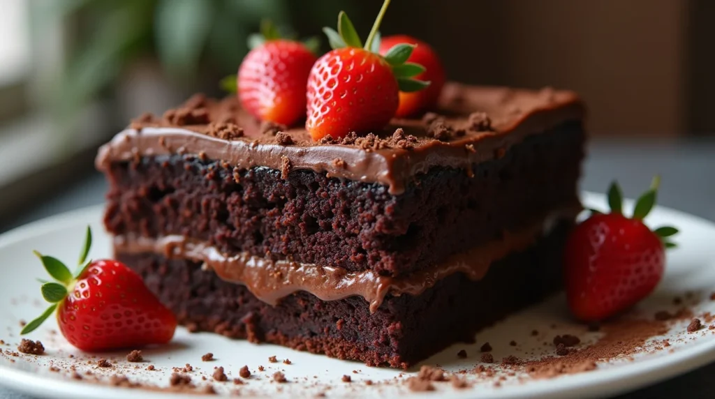 Decadent Chocolate Cake (1)