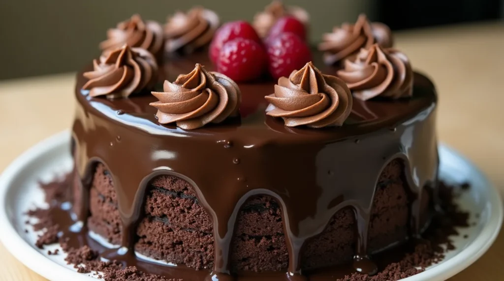 Decadent Chocolate Cake (3)