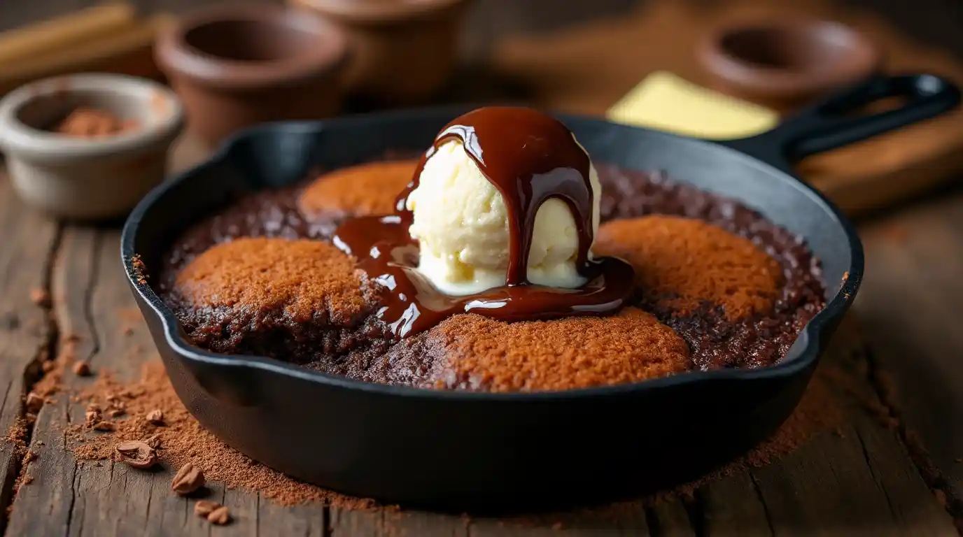 Decadent Southern Chocolate Cobbler (1)