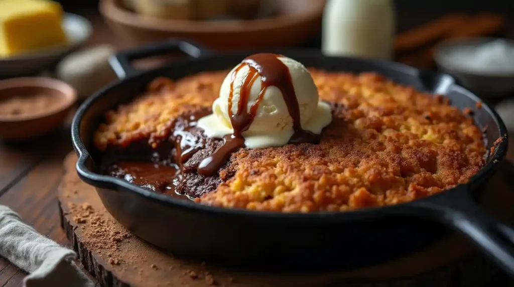 Decadent Southern Chocolate Cobbler (4)