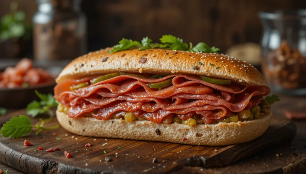 Mortadella Sandwich (2)