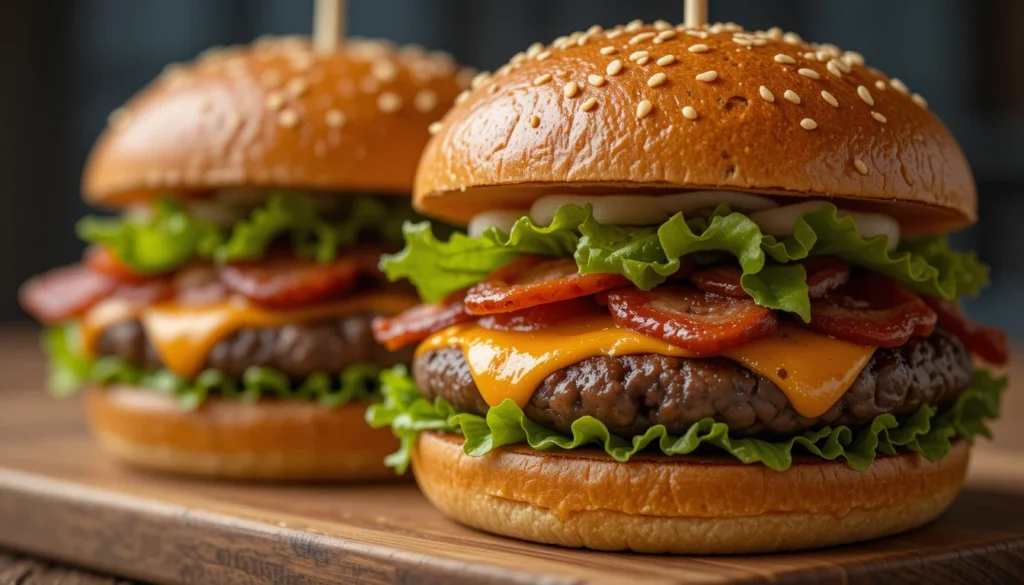 Bacon Cheeseburgers (2)