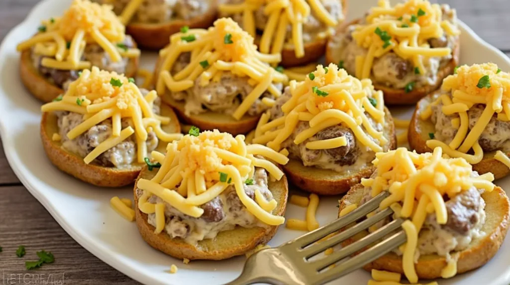 Mississippi Mud Potatoes Cheesy