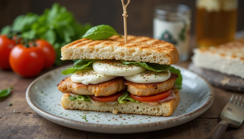 Chicken Caprese Sandwich (2)