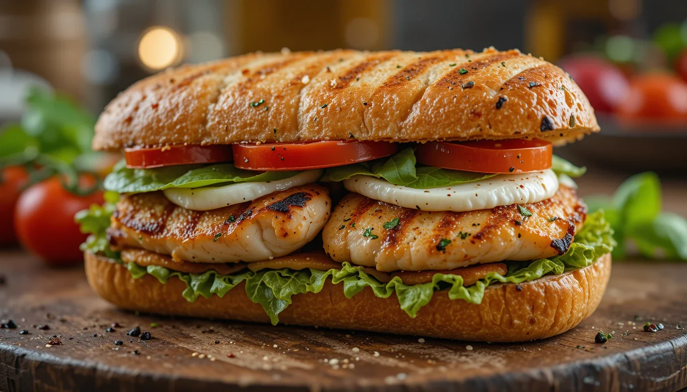 Chicken Caprese Sandwich (3)