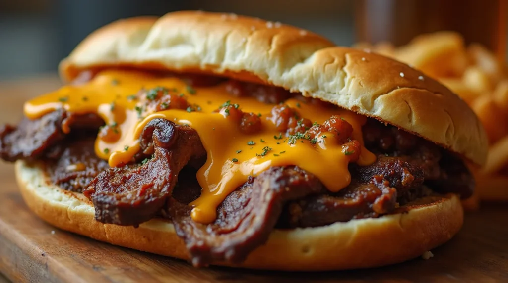 Mississippi Pot Roast Cheesesteak (2)