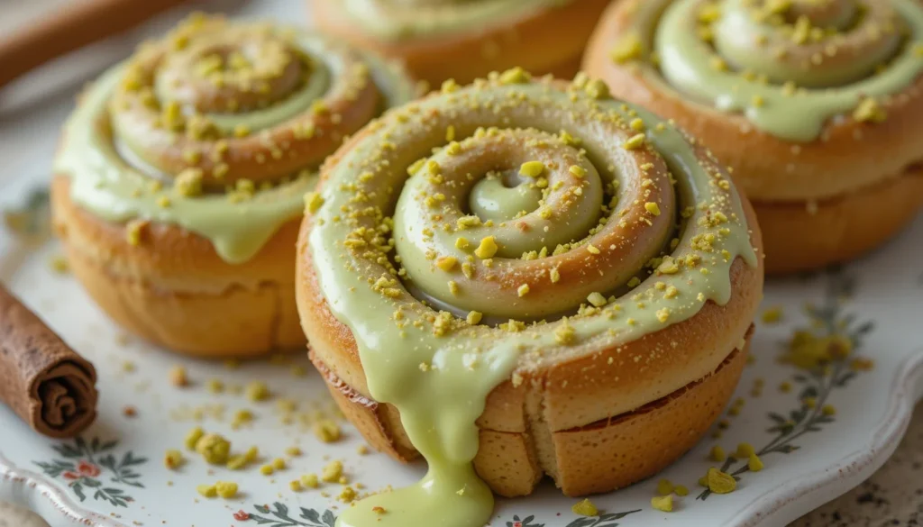 Pistachio Cream Cinnamon Rolls (2)