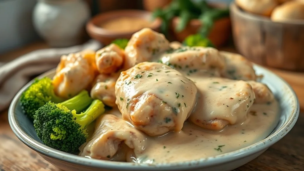 Skillet Chicken Divan (2)