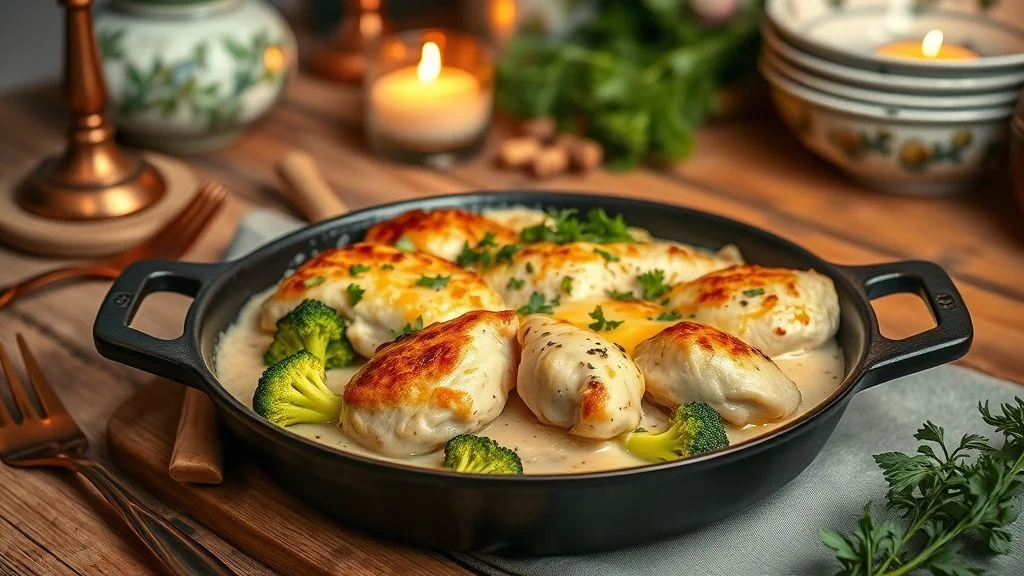 Skillet Chicken Divan (4)