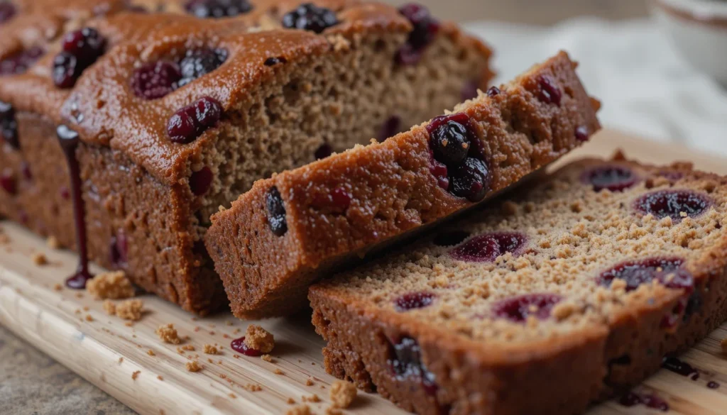 Blackberry Banana Bread (4)