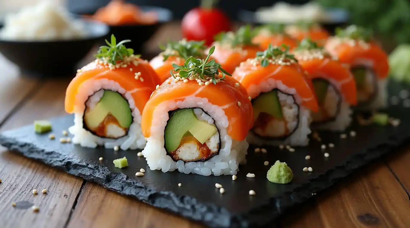 Alaska Roll Sushi Recipe (2)