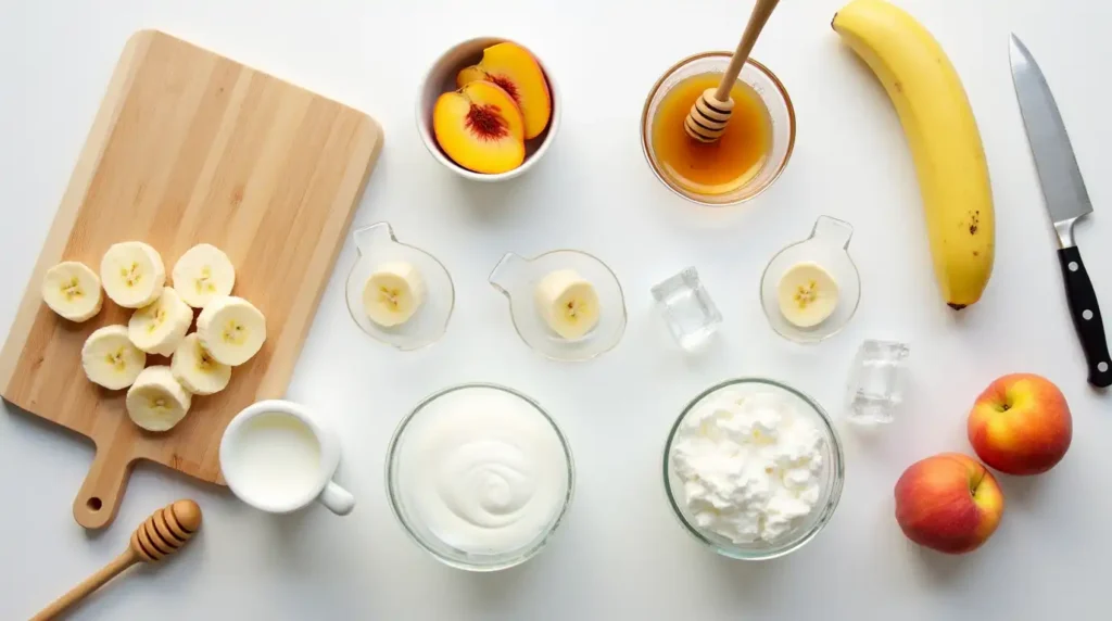 Banana Peach Smoothie Recipe (4)