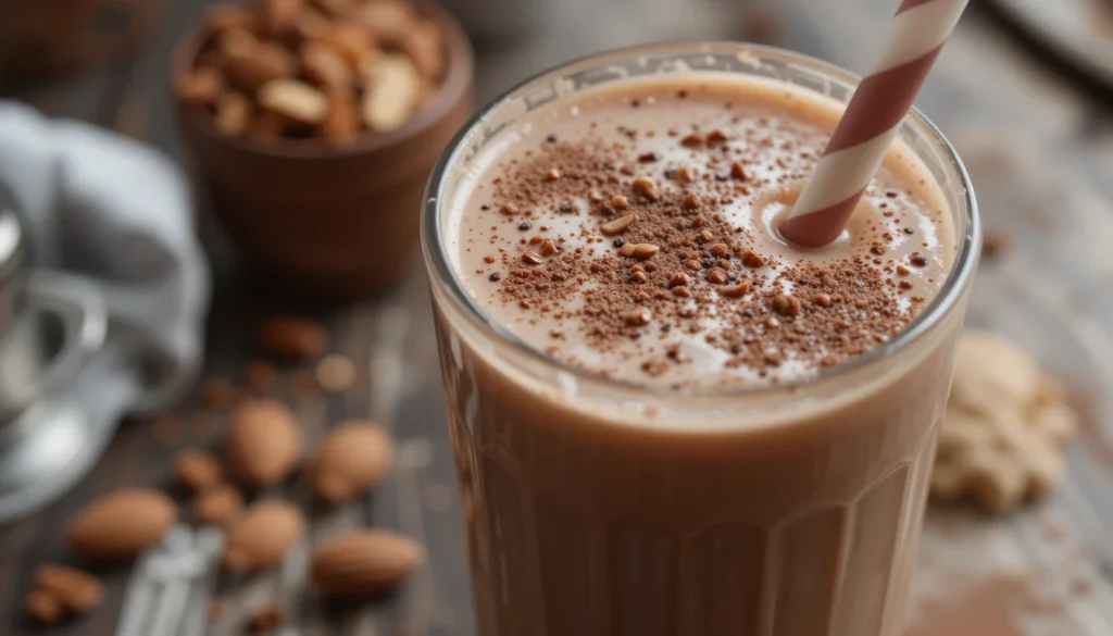 Chocolate Almond Milk, (1)