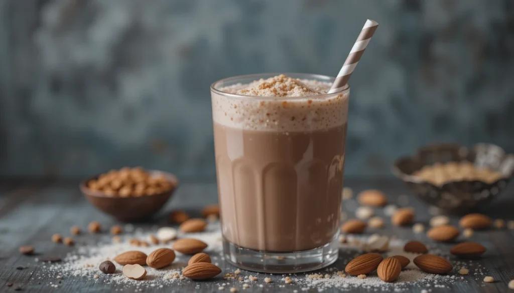 Chocolate Almond Milk, (3)