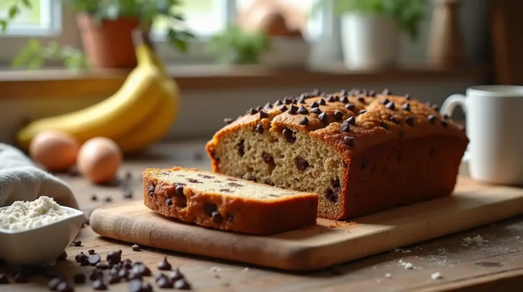 Chocolate Chip Banana Bread (2)
