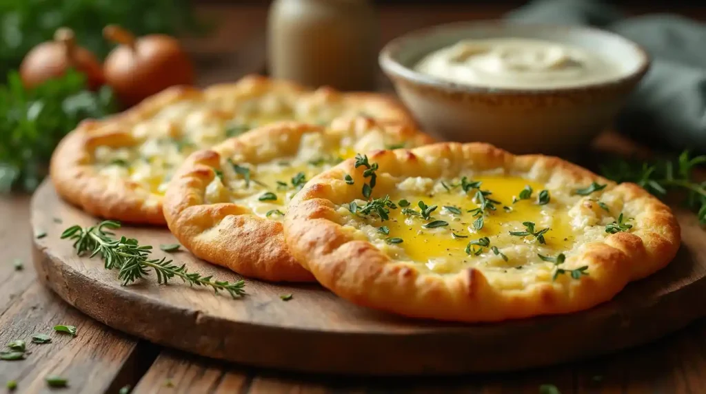 Garlic And Butter Flatbread Recipe (1)