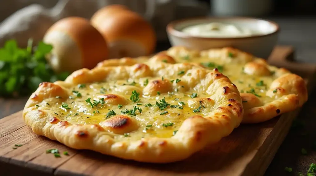 Garlic And Butter Flatbread Recipe (2)