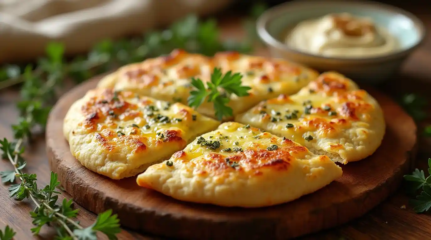 Garlic And Butter Flatbread Recipe (3)