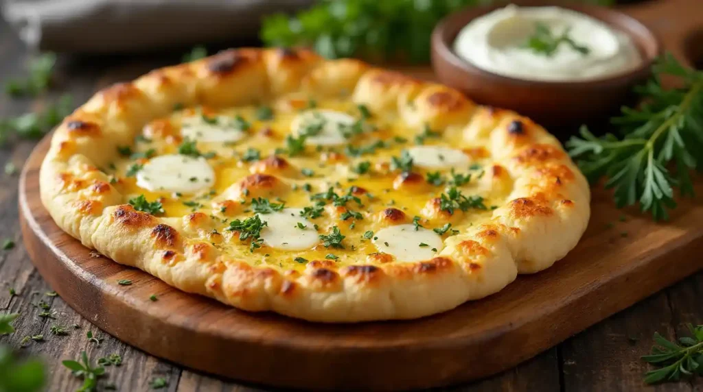 Garlic And Butter Flatbread Recipe (4)