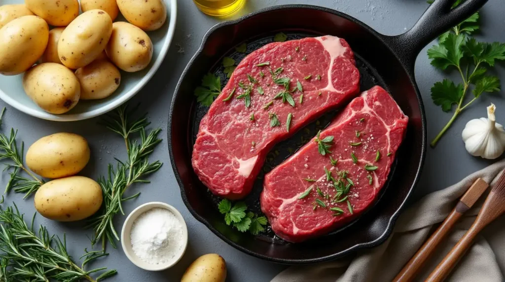 Garlic Butter Steak Recipe (1)