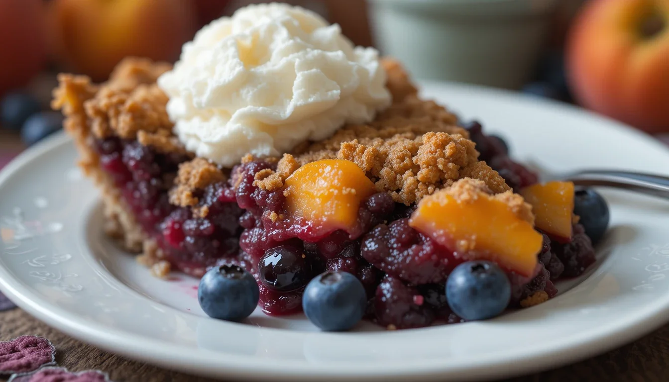 Peach And Blueberry Crisp (3)