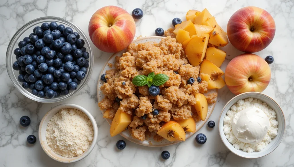 Peach And Blueberry Crisp (4)