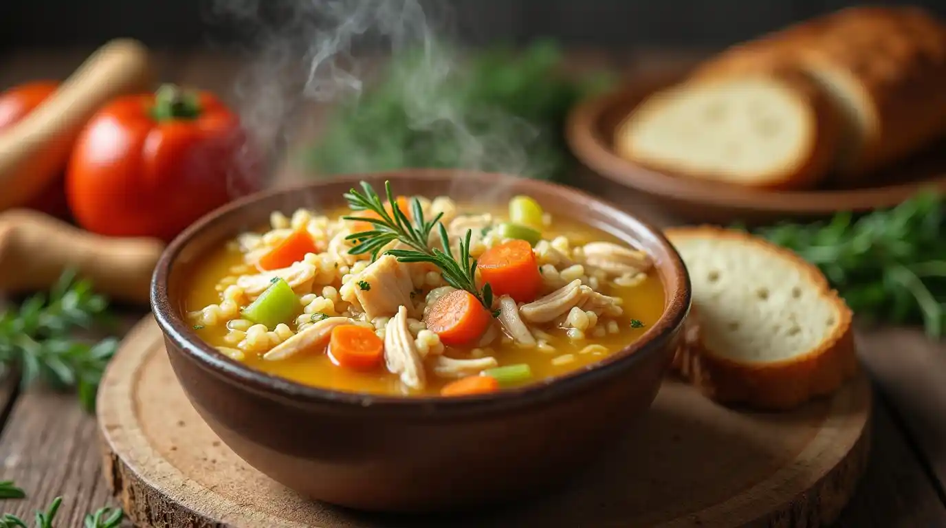 Chicken And Rice Soup Recipe​ (3)