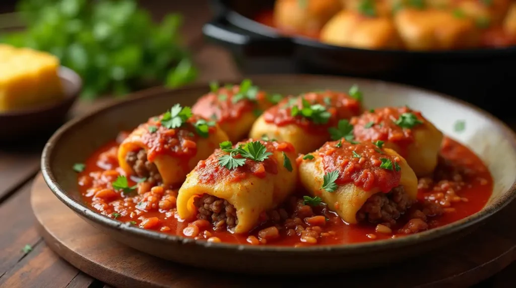 Creole Cabbage Rolls (4)