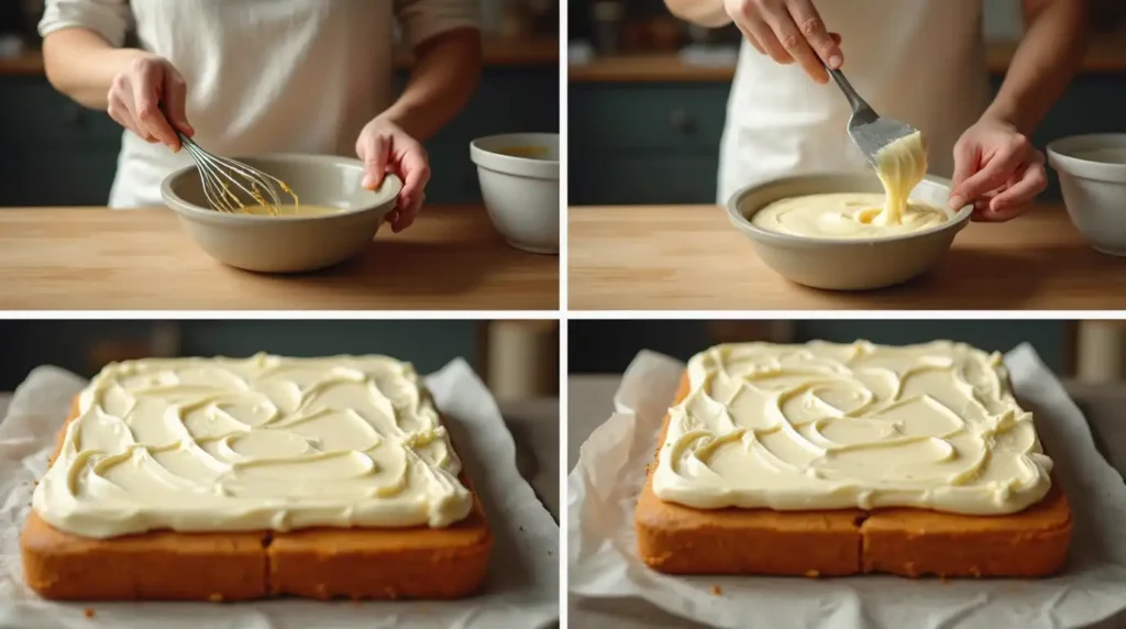 Vanilla Sheet Cake Recipe (1)